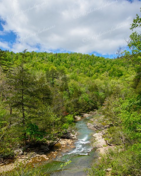 02.2 Falling Water Creek Overlook In Newton County - Professional Arkansas Ozark Gallery No 3 photography by Paul Caldwell