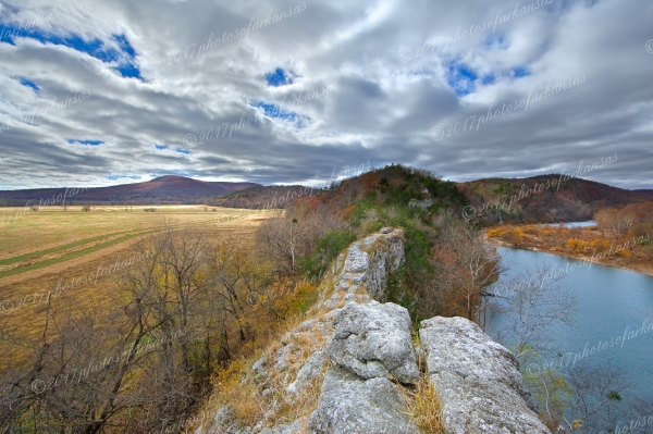 04 Fall Afternoon At The Narrows - Professional Buffalo River photography by Paul Caldwell